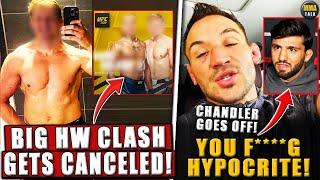 Big Heavyweight clash CANCELLED for UFC 308! Chandler GOES OFF on Arman Tsarukyan! Merab-Islam beef