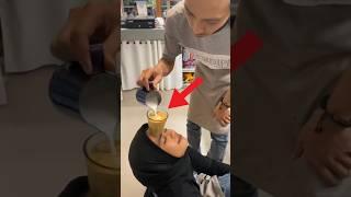 Barista’s Epic Fail!  Coffee Disaster Caught on Camera! #shorts