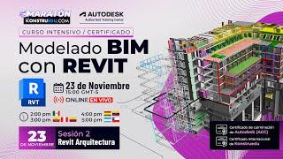 S2: Revit Arqutectura | Curso Intensivo Modelado BIM | Maratón 7