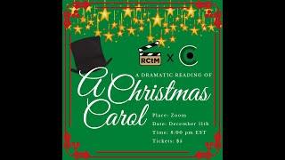 RCtM x The Community Co-Op | A Dramatic Reading of "A Christmas Carol"