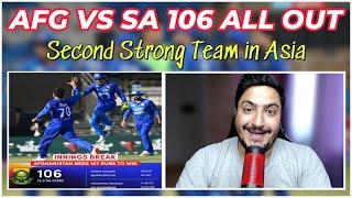 Afghanistan vs South Africa1ST ODI 106 all out Afghan Second Strong Team in Asia