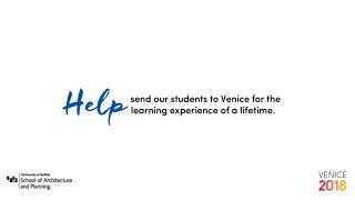 UB School of Architecture and Planning is headed to Venice