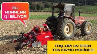 Taşları Un Eden Taş Kırma Makinesi Rotovatör