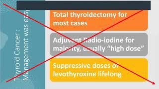 Adjuvant therapies in DTC Nick Reed &Management of unresectable/metastatic thyroid cancer Omar Hilmi