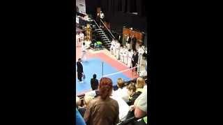 ITF taekwon-do high jumping - side kick (1)