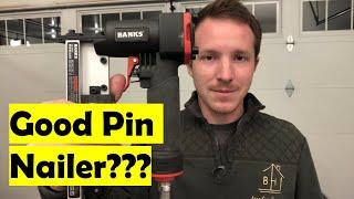 Banks Pin Nailer Review | Harbor Freight Pin Nailer