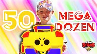 Mega Opening! 50 Megadozen in Brawl Stars! | Semvader's Grootste Unboxing! 