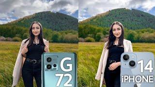 Motorola Moto G72 VS iPhone 14 Camera Test