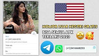 GRATIS! Cara Buat Nomor Luar Negeri Terbaru 2023 - Daftar Telegram Nomor Luar Negeri