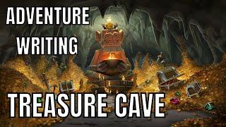 Writing a TREASURE CAVE Adventure - Game Master Guide #9 #4k LIVE