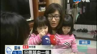 【中視新聞】生2個女兒 是家庭幸福和睦的關鍵? 20140312