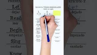  TRUCO para aprender los VERBOS IRREGULARES en INGLÉS  ¿Te cuesta memorizarlos?