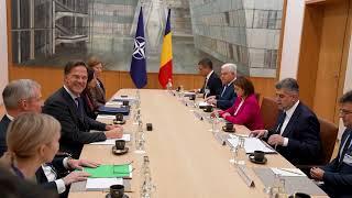 11/18/24 Intrevedere cu Secretarul General al NATO, Mark Rutte