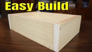 How To Make A Wooden Box For Beginners ( The Simple Way )