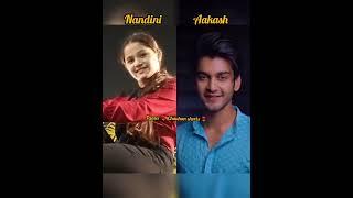 nazara TV show Dhartiputra Nandini serial Aakash Nandini cute status ️ #youtubeshorts #love