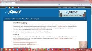 Install jQuery on Your Web Site