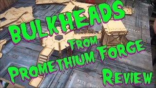 Bulkhead Terrain from Promethium Forge Review Part I - Unboxing and Assembly