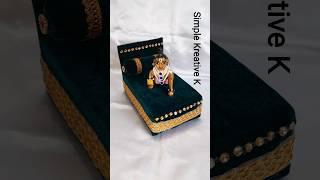 Laddu gopal ka Bed banaye #shortsfeed #shortvideo #youtubeshorts #shorts #@SimpleKreativeK