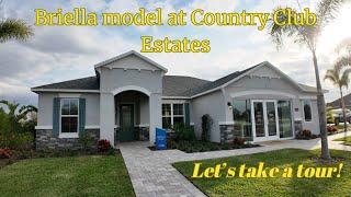 Model home tour | Briella model video tour | Country Club Estates | Palm Bay, FL 32905