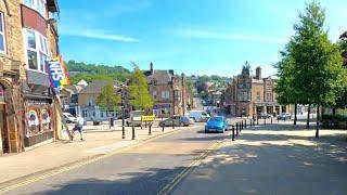 Matlock Bath Town Walk, English Countryside 4K