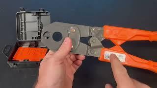 SharkBite PEX Crimp Tool, Dual Head with Orange Handles Review