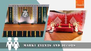 Traditional wedding ceremony at coimbatore | Mark1 events and decor