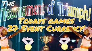 Today’s 27 Event Currency Medals + Daily Games - Tournament of Triumph Sky Children of the Light