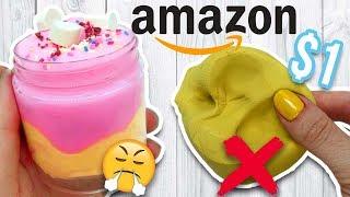 $1 AMAZON SLIME REVIEW! Is it Worth it?