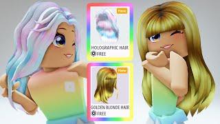 GET THESE 2 FREE HAIR NOW  HOLOGRAPHIC & GOLDEN BLONDE