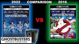 GHOSTBUSTERS 4k Ultra HD Blu Ray (2022) vs GHOSTBUSTERS 4k Ultra HD Blu Ray (2016)