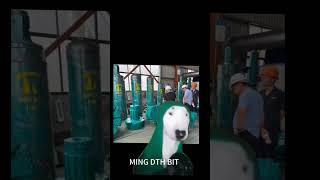 MING DTH hammer bit& casing drilling system.  www.mingdthbit.com   WA:0086 13685829633
