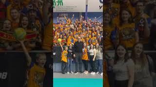 Наш фан-сектор после матча