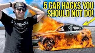 DIY Car Hacks That End In Disaster