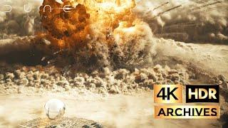 Dune Part 2  [ 4K - HDR ] Nuclear Attack Scene, Final Battle Begins (2024)