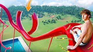 Creating The World's SCARIEST Waterslide In My Theme Park!