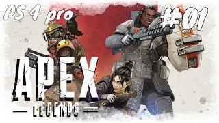 Lets Play Apex Legends #01 / Auf ins Tutorial und die 1. Runde / Gameplay (PS4 pro German Deutsch)