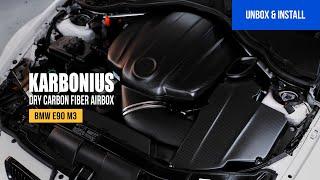 E90 M3 Karbonius Airbox | Sound Test | SVB SVBimmer