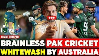 Brainless Cricket Display from Pakistan  - Australia D Team WHITEWASHED Pakistan 