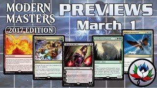 NEW Modern Masters 2017 Spoilers: Liliana of the Veil, Craterhoof Behemoth, Linvala, and more!
