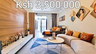 Touring a Ksh 3,500,000 Modern Apartment For Sale | With High-End Finishes | Swimming Pool | Gym