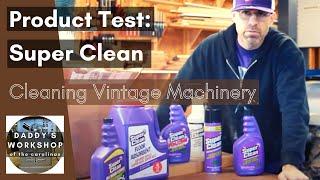 Cleaning Up Vintage Machinery - Product Test of Super Clean on a Delta Shaper