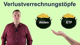 Gewinn- und Verlustverrechnung bei Aktien, ETFs und Termingeschäften.