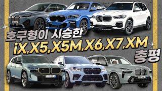 BMW ix,x5,x5m,x6,x7,xm 다 타본 결과...(못다한 이야기)