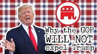 Why Trump WILL NEVER be expelled from the Republican Party