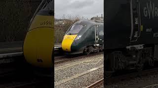 GWR 800027 Changing Lights In Carmarthen 31/12/2024 #ukrailways #class800 #gwr