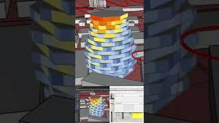 optimization, tower, #grasshopper3d #ladybug #optimization #simulation