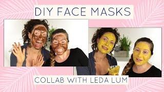 DIY FACE MASKS WITH LEDA LUM | FAVORITE TURMERIC FACE MASK