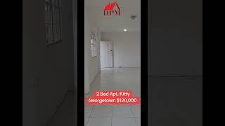 2  Bedroom Apartment for Rent at Garnett Street Kitty Georgetown Guyana, for $120,000 GYD Negotiable