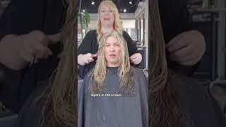 Must-See Gorgeous Curtain Bangs Makeover! | #Shorts | Hair.com By L’Oréal