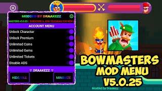 BOWMASTER MOD MENU v5.0.25 || UPDATE NEW VERSION